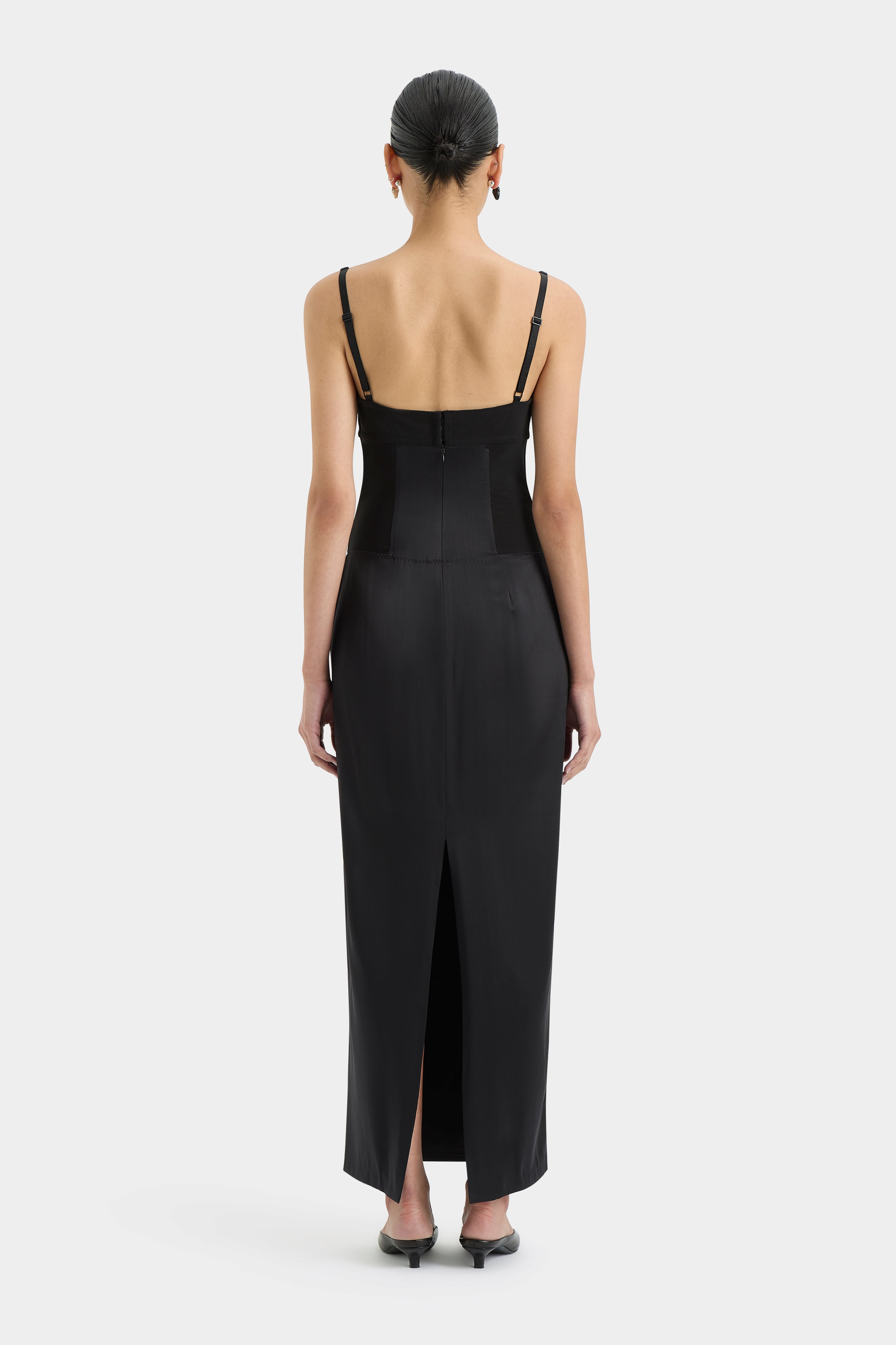 Sonora Evening Midi Dress for Women - Elegant Flowy Cocktail Party Dress for Night Out, Date Night, and Special Occasions