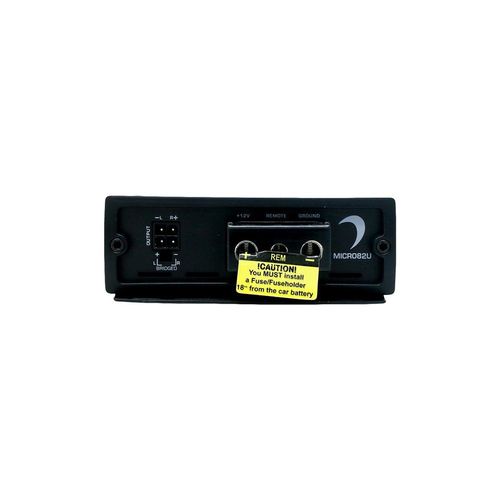 Diamond Audio MICRO82U 500W RMS 2-Channel Class D Car Amplifier - Powerful Micro Series for Enhanced Car Audio System | Perfect for Car Enthusiasts & Road Trips