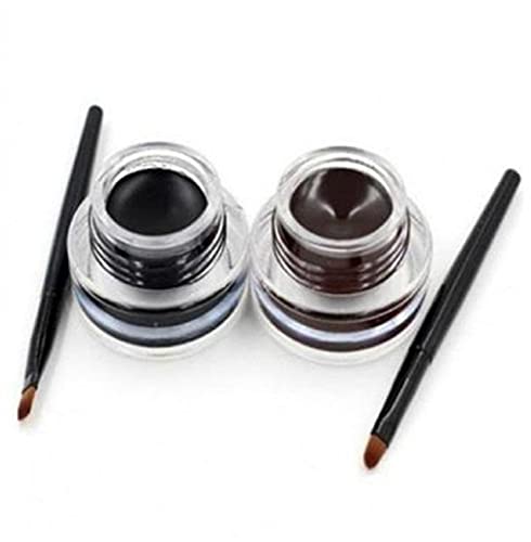 Long-Lasting Waterproof Gel Eyeliner - Smudge-Proof & 24H Wear - Perfect for Swimming, Gym & Everyday Makeup