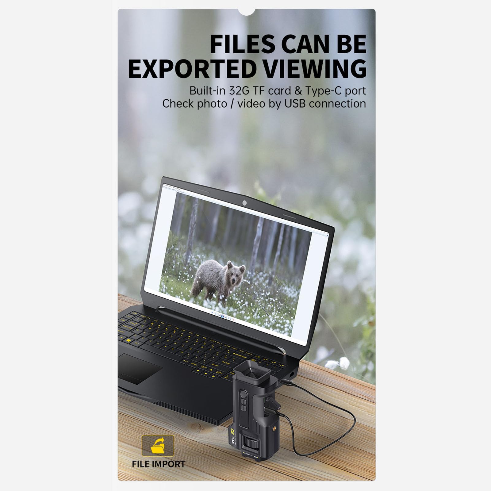 4K HD Camcorder with Screen Recording - Portable Video Camera for Vlogging, Live Streaming & Video Inspection | Perfect for YouTube, TikTok, Home Security & Industrial Use