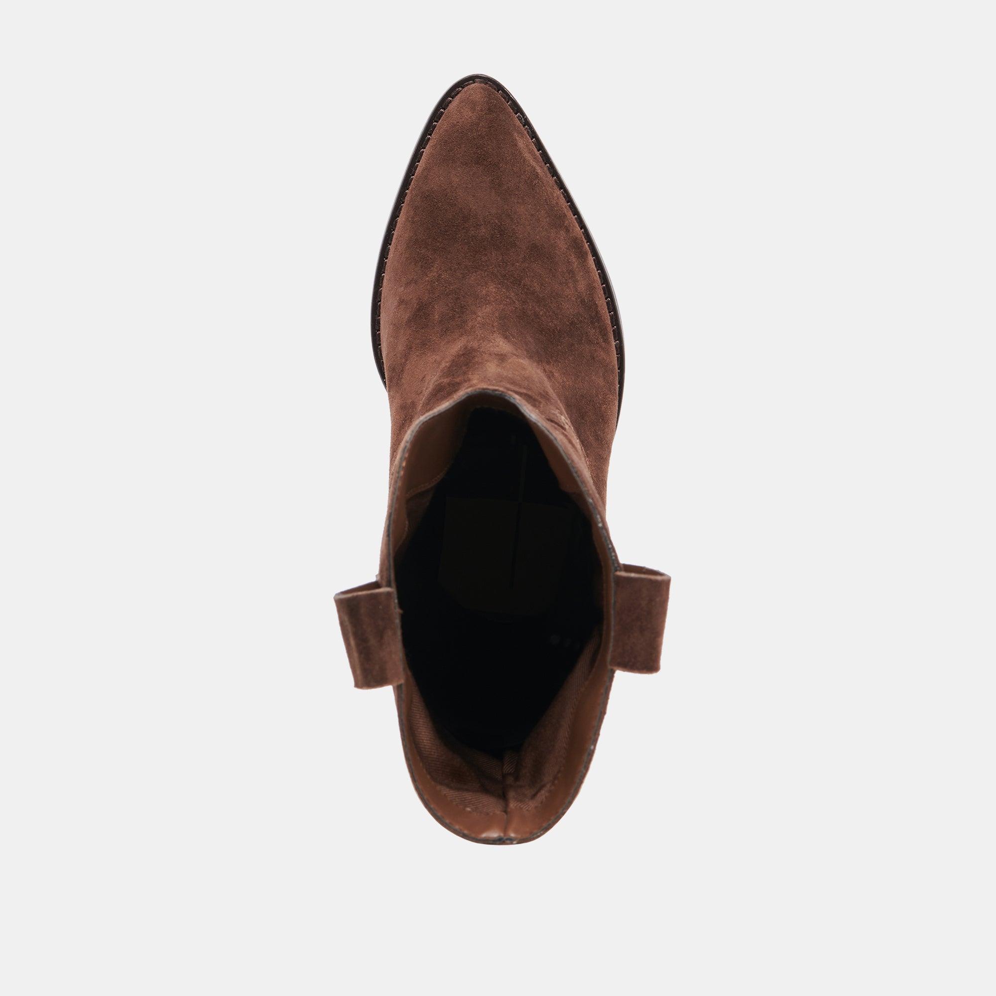 JESSEY BOOTS DK BROWN SUEDE ANKLE BOOTS - Women's Casual Suede Booties for Fall & Winter | Perfect for Office, Dating & Everyday Wear