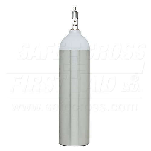 Oxygen Cylinder D Type (425L) Empty - Medical & Industrial Grade Oxygen Tank for Welding, Emergency Use & Healthcare Facilities