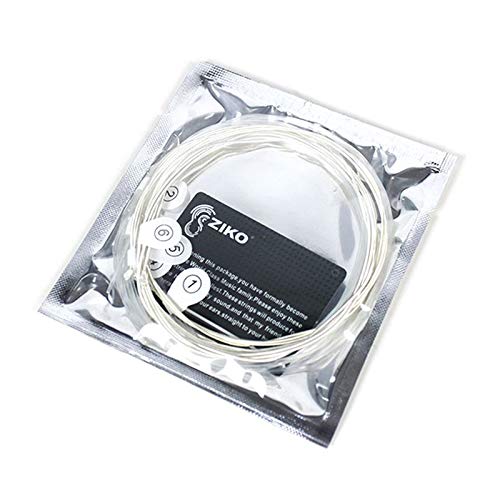 Professional Classical Guitar Strings - Nylon Silver Plated Wire Wound for Beginners | High-Quality Guitar Parts & Instrument Accessories | Perfect for Practice, Performances & Music Lessons