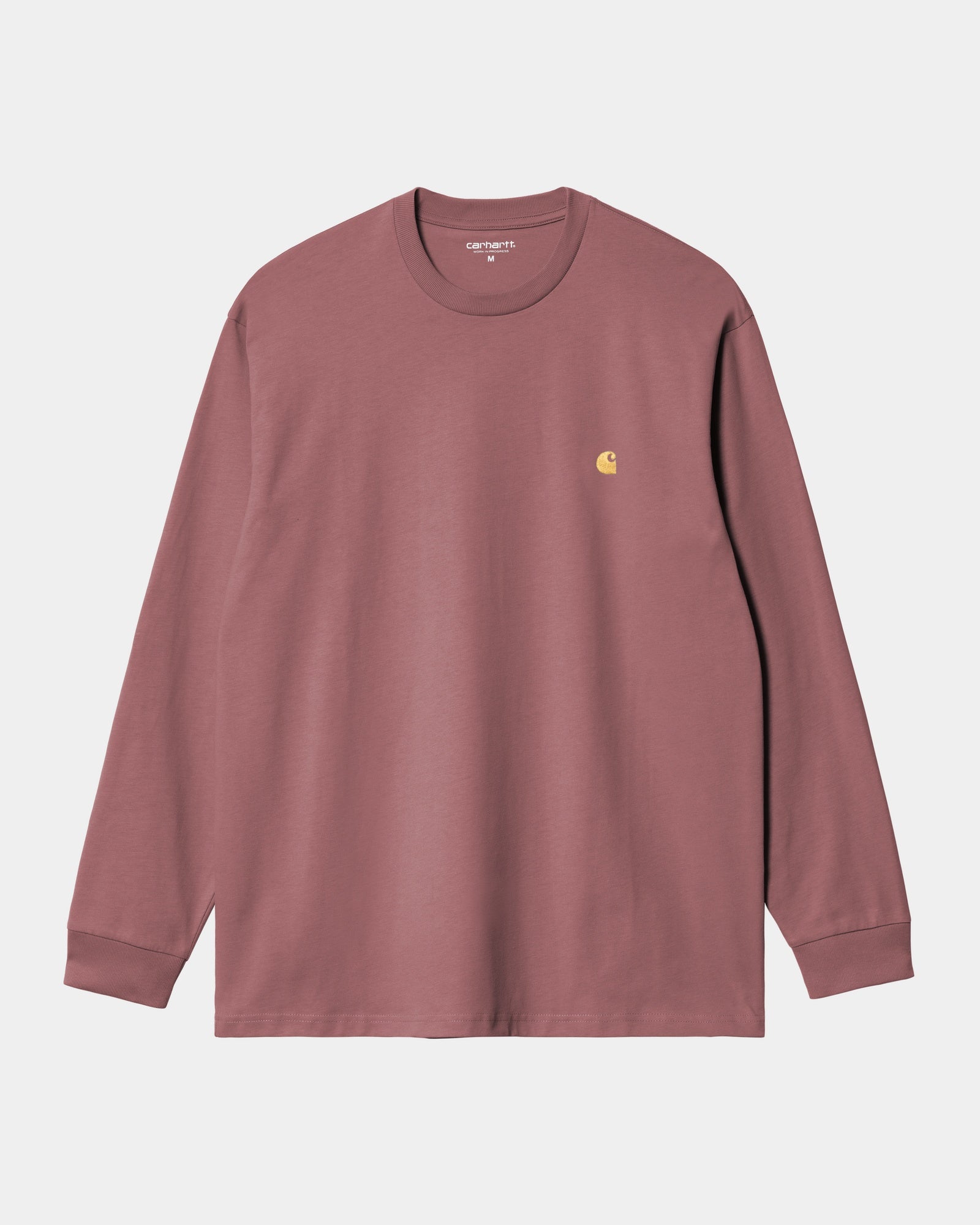 Chase Long Sleeve T-Shirt for Women - Soft Cotton Comfort Fit Dusky Pink Top | Casual Wear, Layering, Everyday Outfits