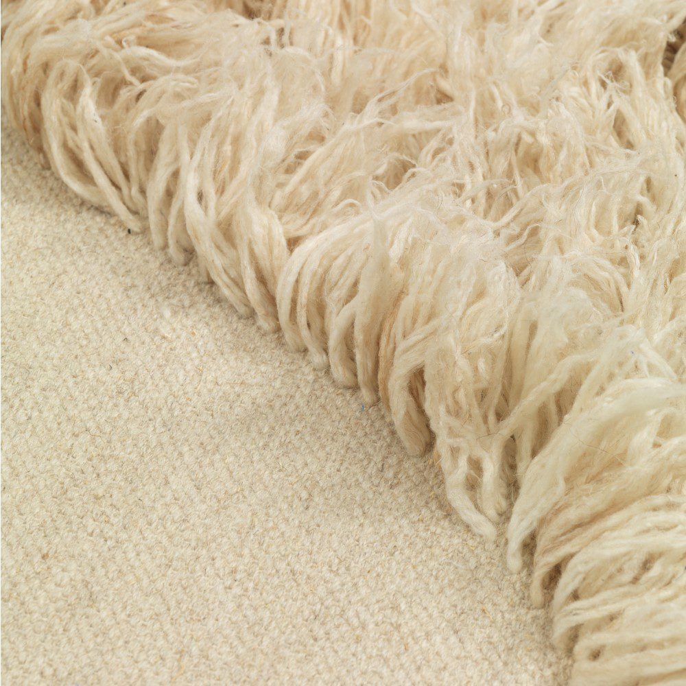 FERM LIVING Norte Jute Rug - Natural Fiber, 200x150cm (6.5x5ft) Handwoven Boho Chic Area Rug for Living Room, Bedroom & Nursery Decor