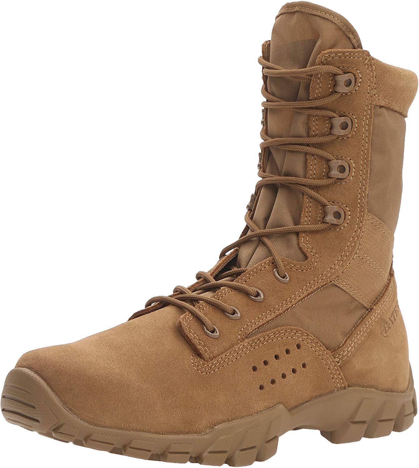 Bates Men's Cobra Jungle Coyote Tactical Boots - Lightweight Military Combat Hiking Boots for Outdoor Adventure, Hunting & Tactical Operations