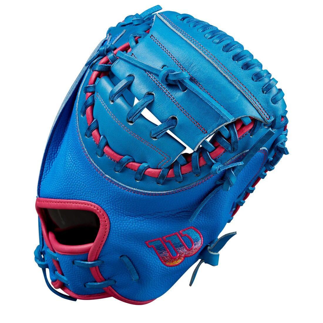 2024 Wilson Autism Speaks A2000 CM33SS 33-Inch Baseball Catcher's Mitt - WBW10210733 | Professional-Grade Leather Glove for Youth & Adult Players | Perfect for Games, Training & Practice