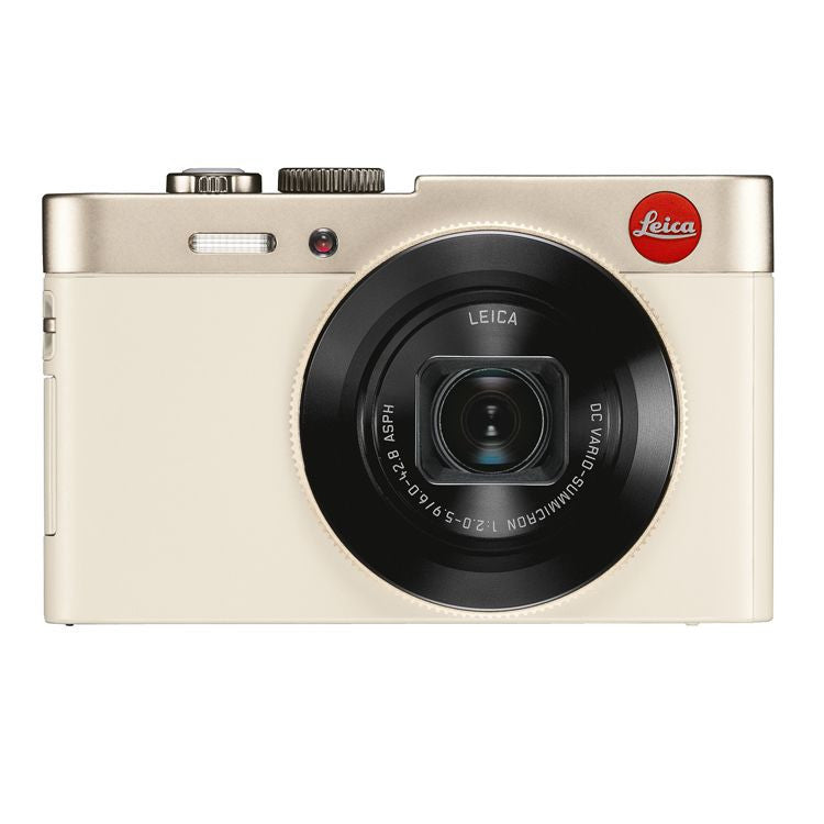 Leica C Digital Camera - Light Gold Compact Point & Shoot for Travel, Vlogging & Everyday Photography | High-Quality Lens & Easy to Use