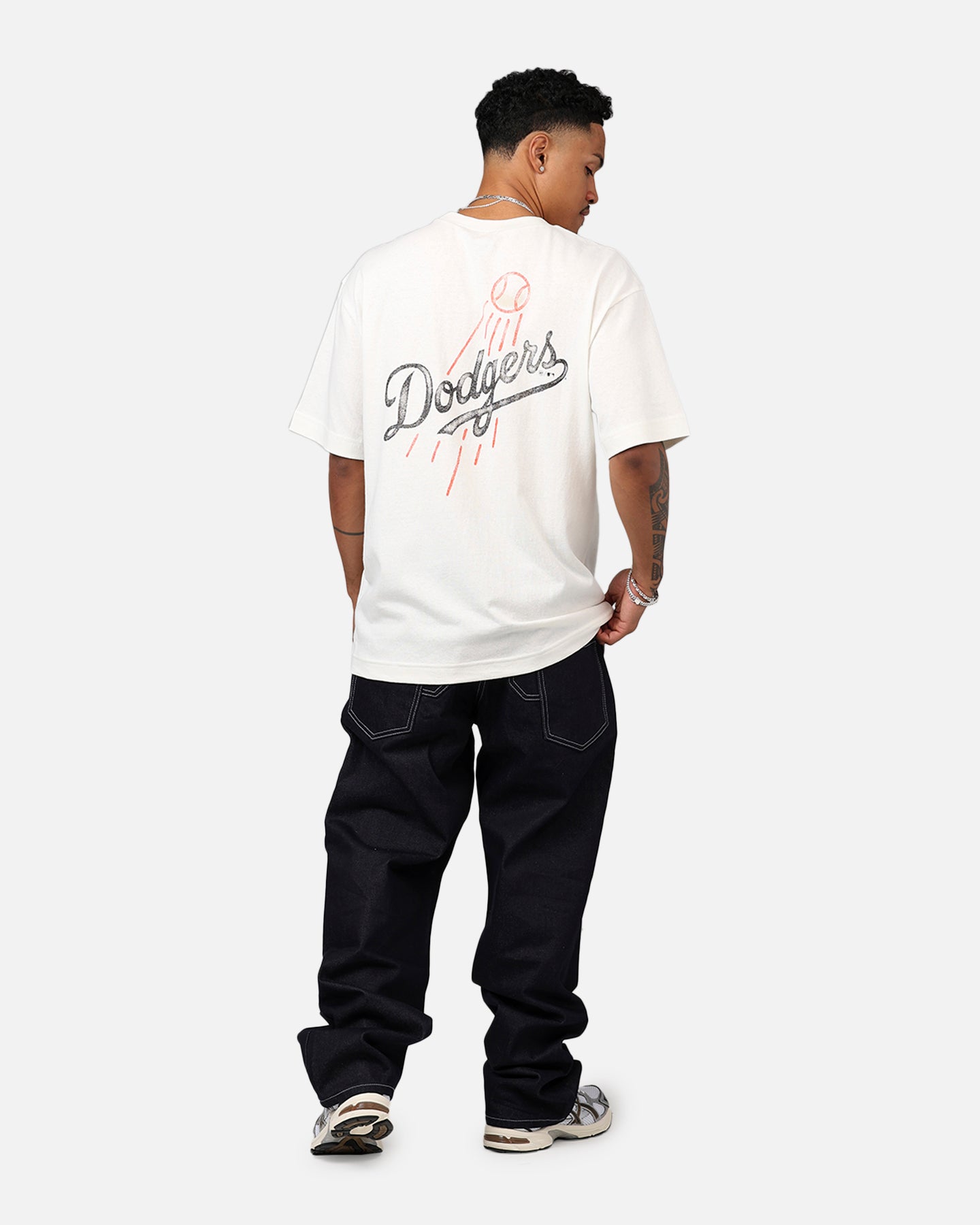 47 Brand Los Angeles Dodgers MLB Trophy Case Premium T-Shirt - Men's Baseball Fan Apparel - Soft Sandstone Cotton Tee - Perfect for Game Day & Casual Wear