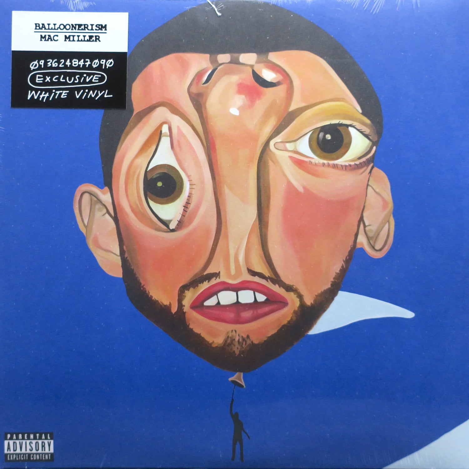 MAC MILLER 'Balloonerism' Limited Edition White Vinyl 2LP Record - Perfect for Music Collectors & Vinyl Enthusiasts, Great for Home Listening & Gifts