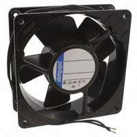 EBM-PAPST 4606ZWU-879 120x38mm AC Cooling Fan 115VAC 17W, 105.9 CFM, 3100 RPM - IP65 Dust Tight & Water Resistant Metal Frame for HVAC, Industrial Equipment, and Server Racks
