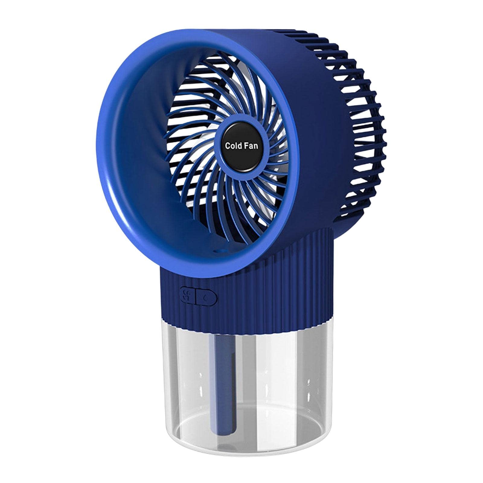 Gazechimp USB Mini Air Conditioner - Portable Spray Cooling Fan with Water Misting, Night Light & Multifunctional Design for Home, Office & Desktop | Perfect for Indoor Cooling, Outdoor Patio & Personal Workspace