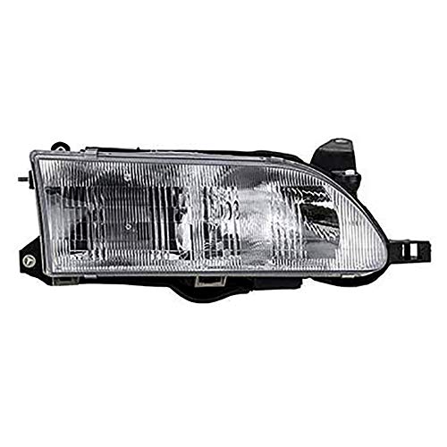 RAREELECTRICAL New Passenger Side Headlight Compatible With 1993-1996 Toyota Corolla Wagon - Part #81110-1E221 (811101E221, To2503107) - Perfect for Night Driving & Vehicle Restoration