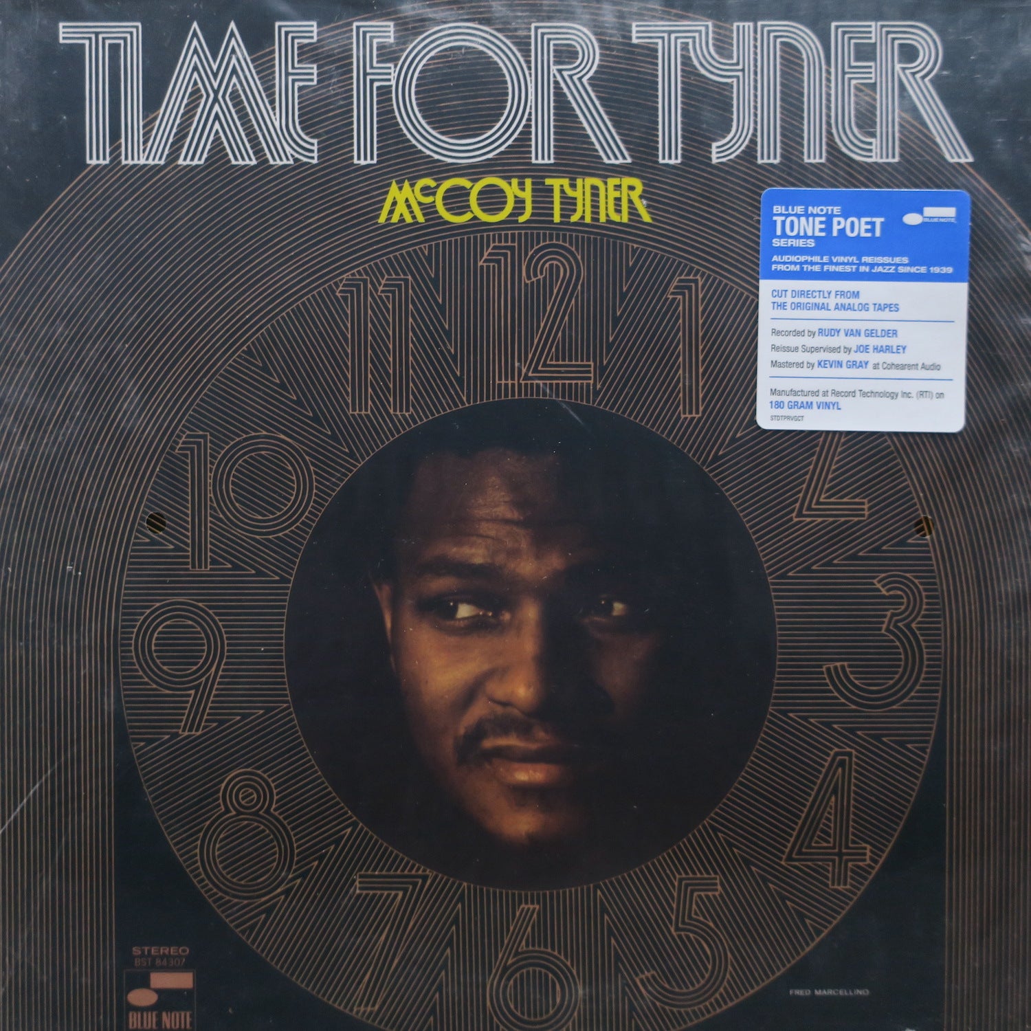 McCoy Tyner 'Time For Tyner' Blue Note Tone Poet Vinyl LP - Jazz Record for Audiophiles & Music Collectors - Perfect for Home Listening & Vinyl Enthusiasts