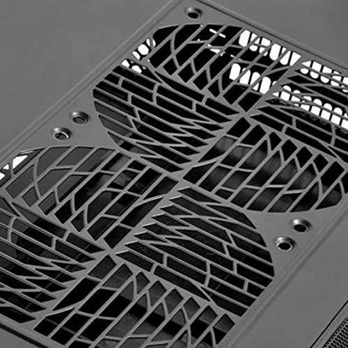 SilverStone SST-FTZ01B Black Mini-ITX Gaming PC Case - Compact High Performance Fortress Design for Small Form Factor Builds | Perfect for Home Theater PCs, LAN Parties & Space-Saving Gaming Setups