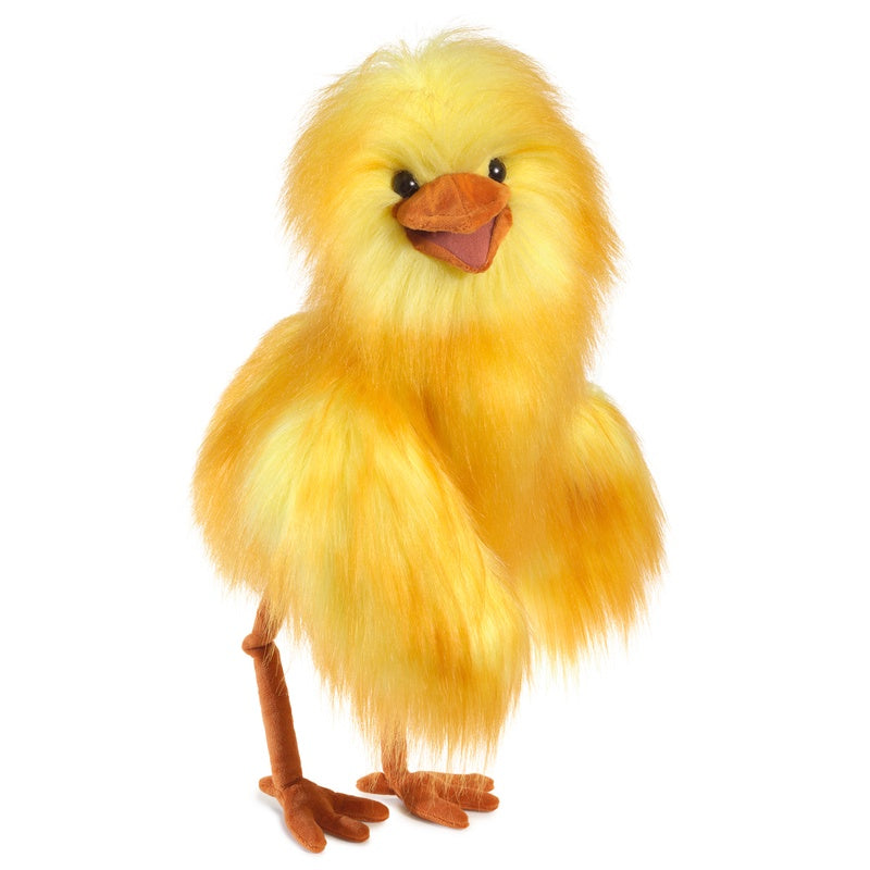 Folkmanis Funny Bird Hand Puppet - Interactive Plush Toy for Kids, Storytelling & Educational Play - Perfect for Imaginative Play, Classroom Activities & Family Fun