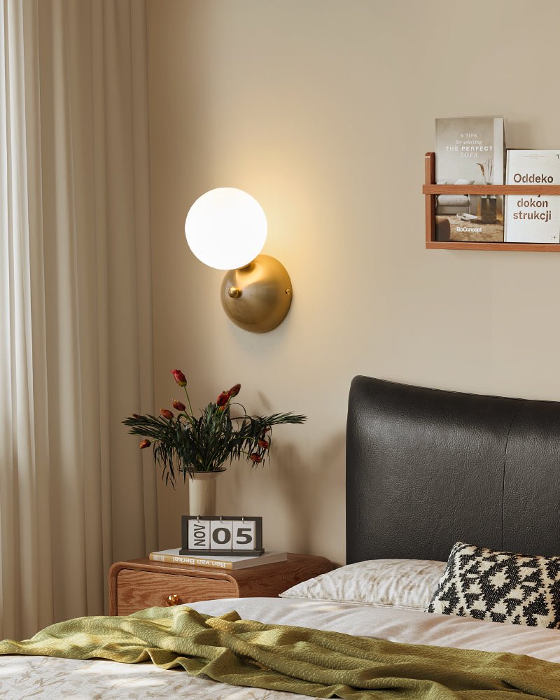 Ceres Wall Lamp - Modern LED Sconce Light for Bedroom, Living Room & Hallway - Energy Efficient Dimmable Wall Lighting Fixture for Home Decor