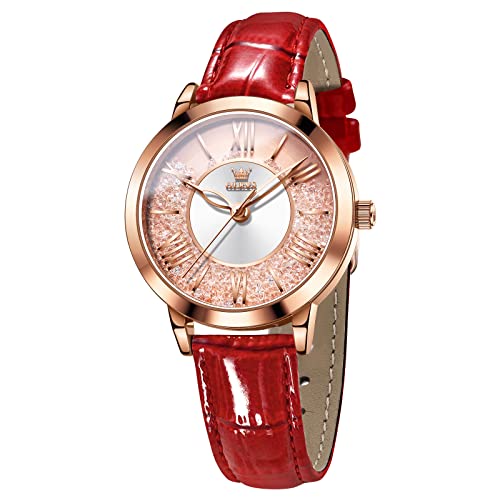 5539-deep red leather