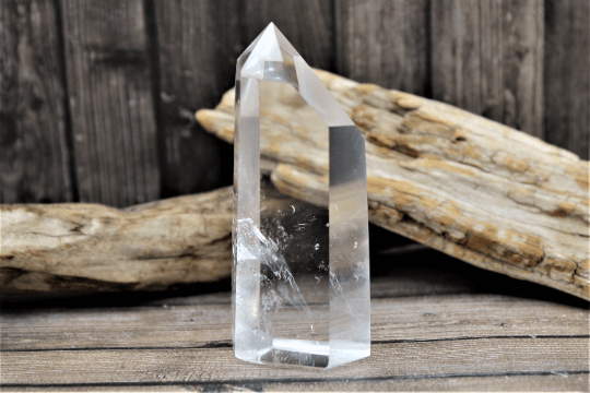 Premium A+ Grade Quartz Crystal Tower - Natural Healing Stone for Meditation, Reiki, and Home Decor | Perfect for Spiritual Growth, Energy Cleansing, and Office Feng Shui