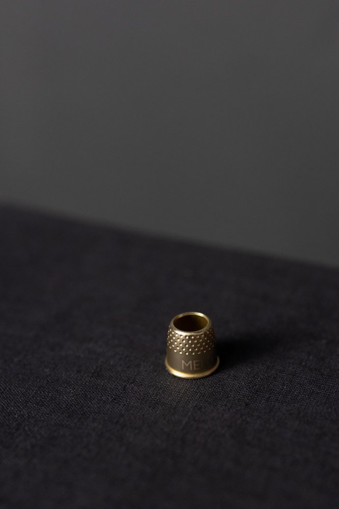 Premium Tailor's Thimble by Merchant & Mills - Durable Metal Sewing Thimble for Hand Stitching, Quilting & Tailoring - Perfect for Dressmaking, Embroidery & DIY Sewing Projects