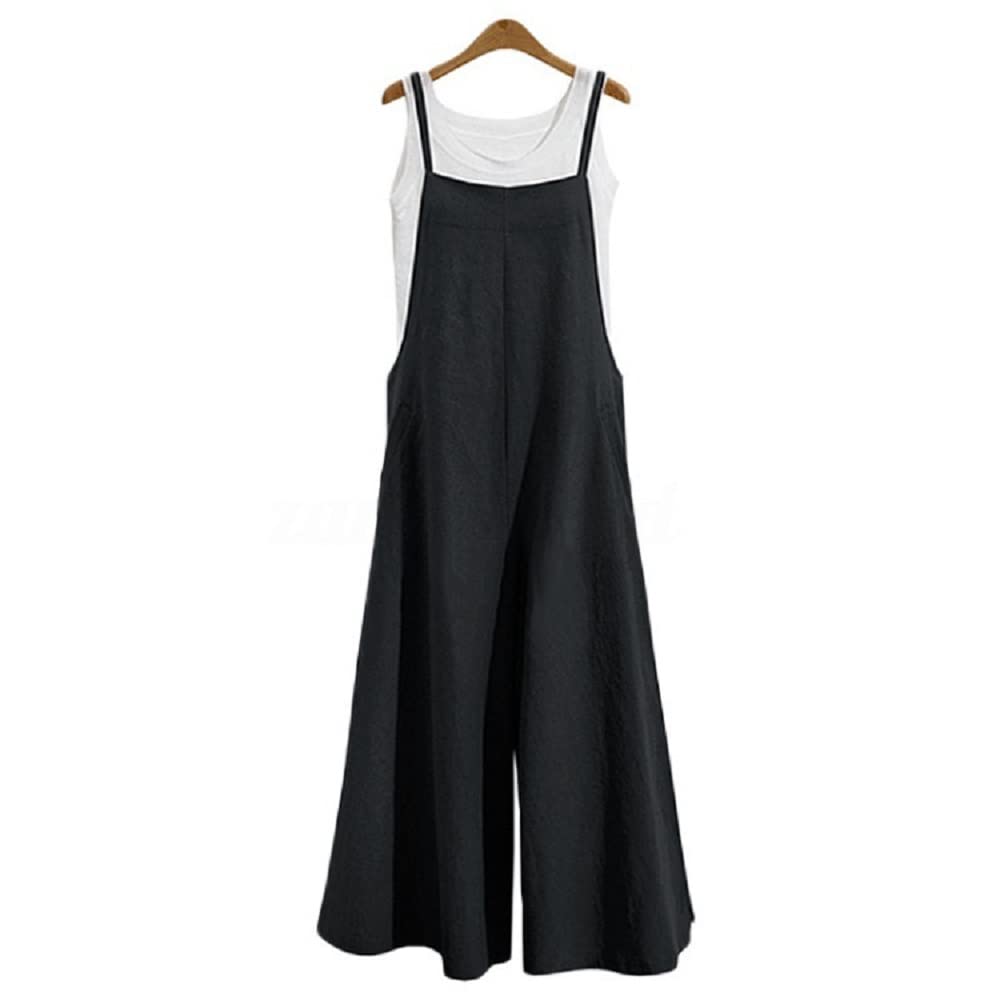 Women's Summer Jumpsuit - Loose Fit Solid Color Casual Romper with Pants (No Top) | Perfect for Beach, Vacation & Everyday Wear