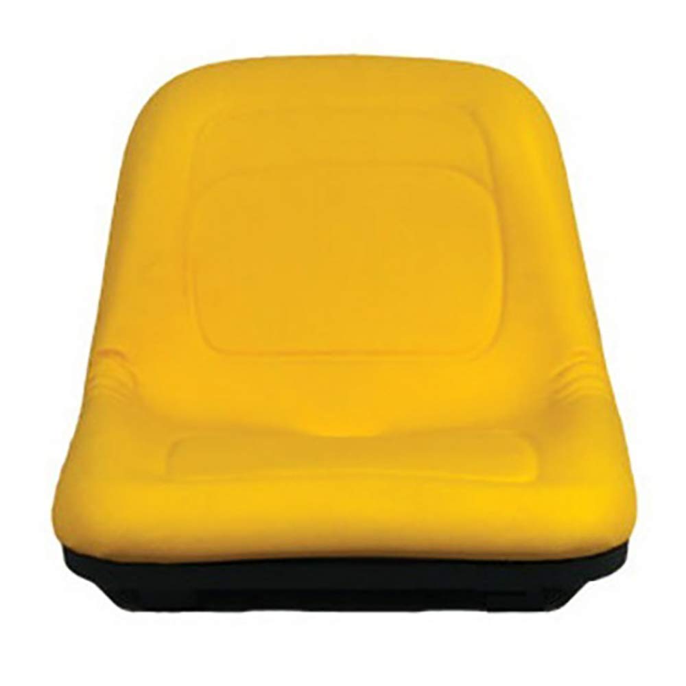 High Back Yellow Seat AM108058 - Replacement for John Deere 655 755 855 955 4200 4300 4400 Tractors | Durable Aftermarket Tractor Seat | Perfect for Farming, Landscaping & Agricultural Use