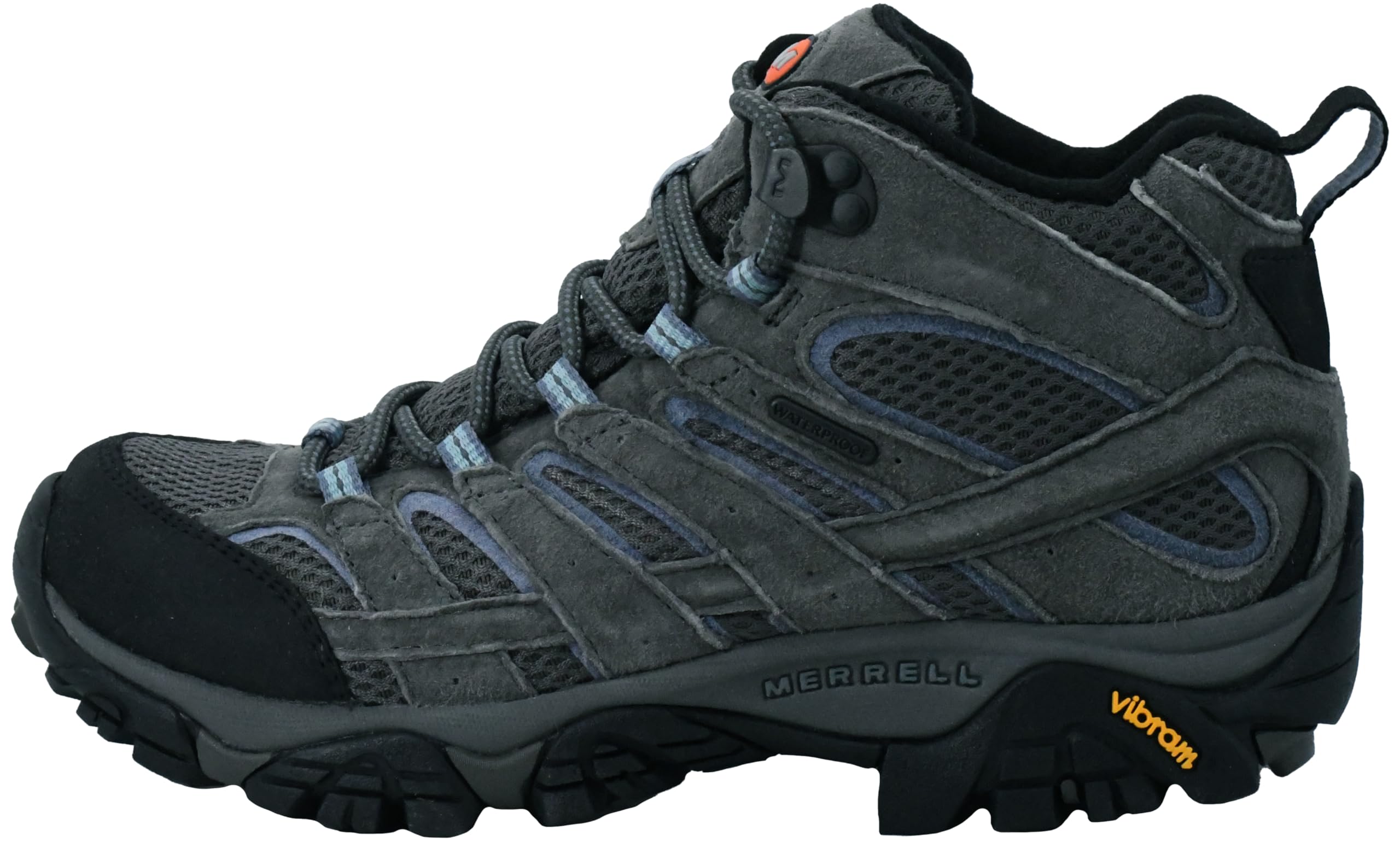 Merrell Women's Moab 2 Mid Waterproof Hiking Boots - Lightweight & Durable for Outdoor Adventures, Trail Walking & Backpacking