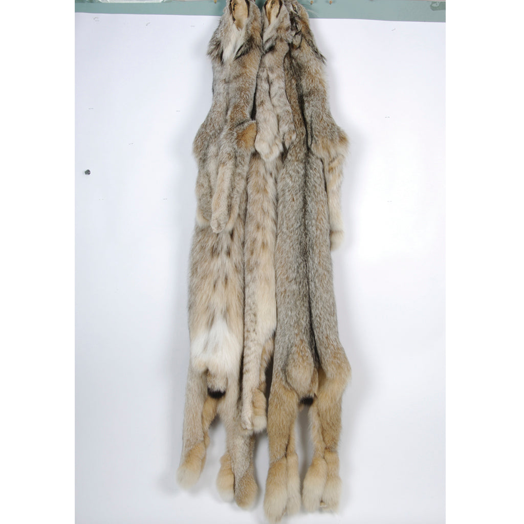 Premium Authentic Canada Lynx Fur Pelt - Luxurious Winter Coat Trim & Home Decor for Fashion & Interior Design