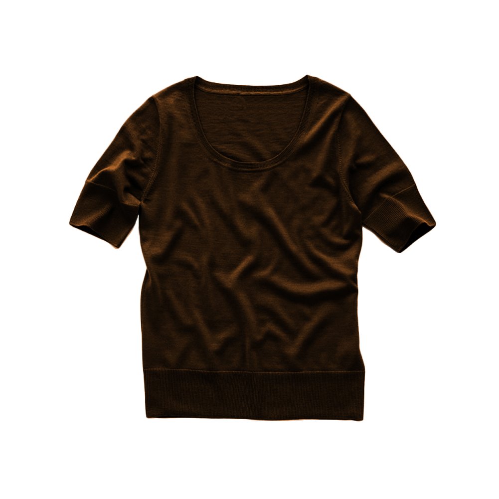 Parisbonbon Women's 100% Cashmere Scoop Neck Sweater - Soft & Warm Chocolate Brown Pullover - Size 3X Plus Size - Perfect for Winter, Office & Casual Outfits