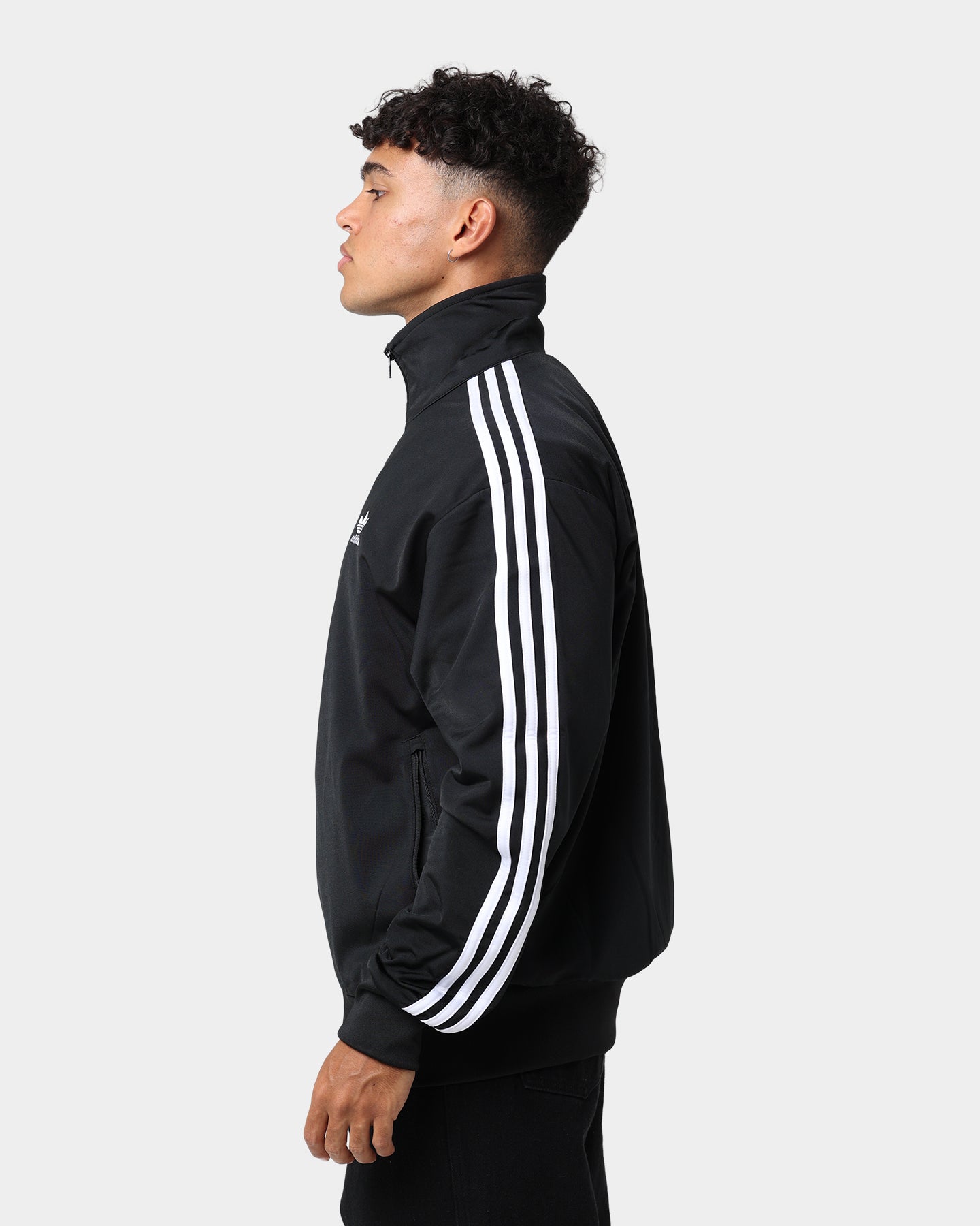 Adidas Firebird Track Jacket for Men & Women - Black Retro Running Jacket - Lightweight Windbreaker for Jogging, Workouts & Streetwear Fashion