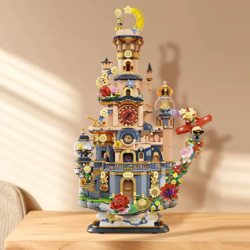 Pantasy 86326 The Little Prince Star Castle Building Blocks Set - Creative DIY Bricks Toy for Kids & Adults - Perfect for Birthday Gifts, Home Decor, and Collector's Display