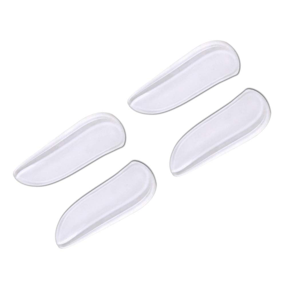 Orthotic Gel Insoles for Heel Pain Relief - Silicone Cushioned Shoe Inserts for Comfort & Support - Perfect for Running, Walking & Standing All Day
