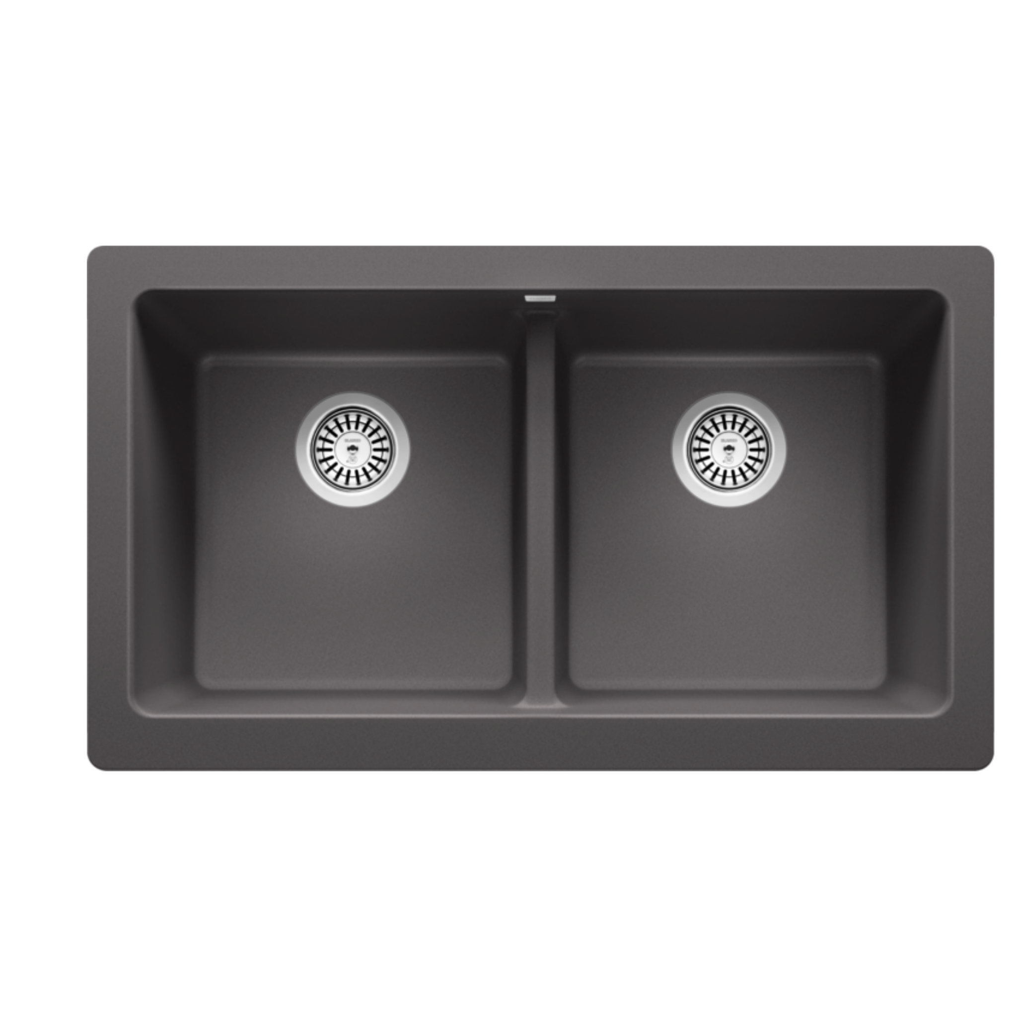 Blanco Vintera 33 Equal Double Bowl Apron Front SILGRANIT Kitchen Sink - Perfect for Farmhouse & Modern Kitchen Designs