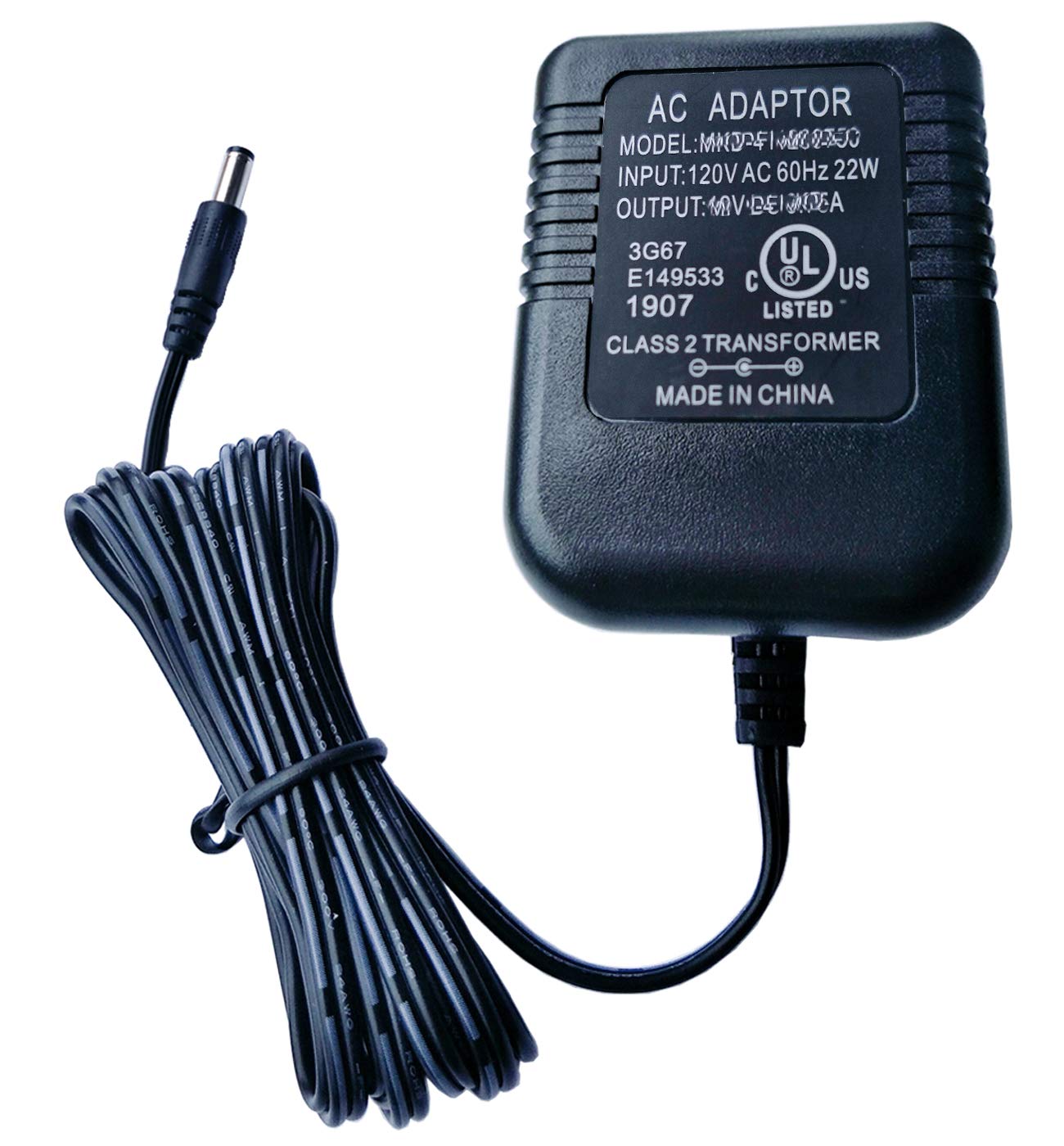 LinkePow 12V Universal Ride-On Car Charger - 12 Volt Battery Charger for Kids Electric Ride-On Toys - Perfect for Power Wheels, ATVs & Children's Electric Vehicles (Home & Outdoor Play Use)
