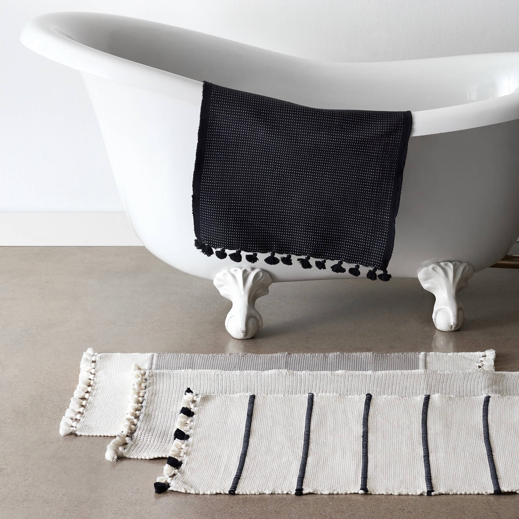 Premium Agara Bath Mat - Super Absorbent, Non-Slip, Quick Dry Bathroom Rug for Shower, Tub & Vanity - Soft Memory Foam Floor Mat for Home, Spa & Hotel Use