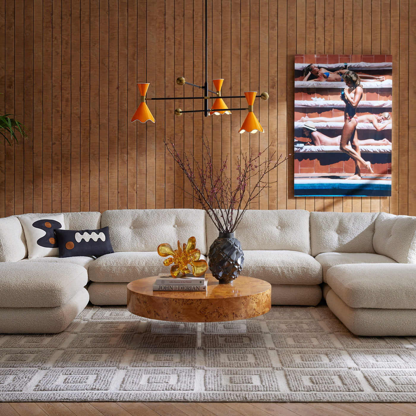 Ripple Articulating Chandelier - Modern Adjustable LED Ceiling Light Fixture for Dining Room, Living Room & Bedroom | Energy Efficient Home Decor Lighting