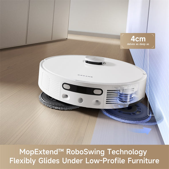 Dreame L30 Ultra S Robot Vacuum and Mop Combo with Self-Cleaning & Auto-Empty Dock - Smart Home Cleaning for Hardwood Floors, Carpets & Pet Hair