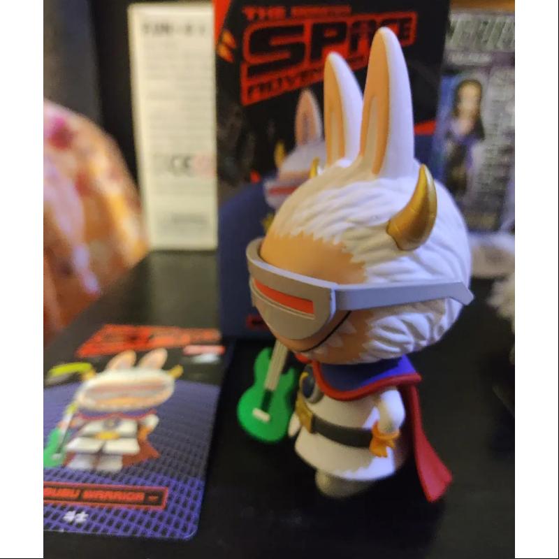 Labubu The Monsters Space Adventures Series - Labubu Warrior Collectible Figure | Cute Alien Character Toy for Display & Gifts | Perfect for Anime Fans, Home Decor, and Pop Culture Collectors