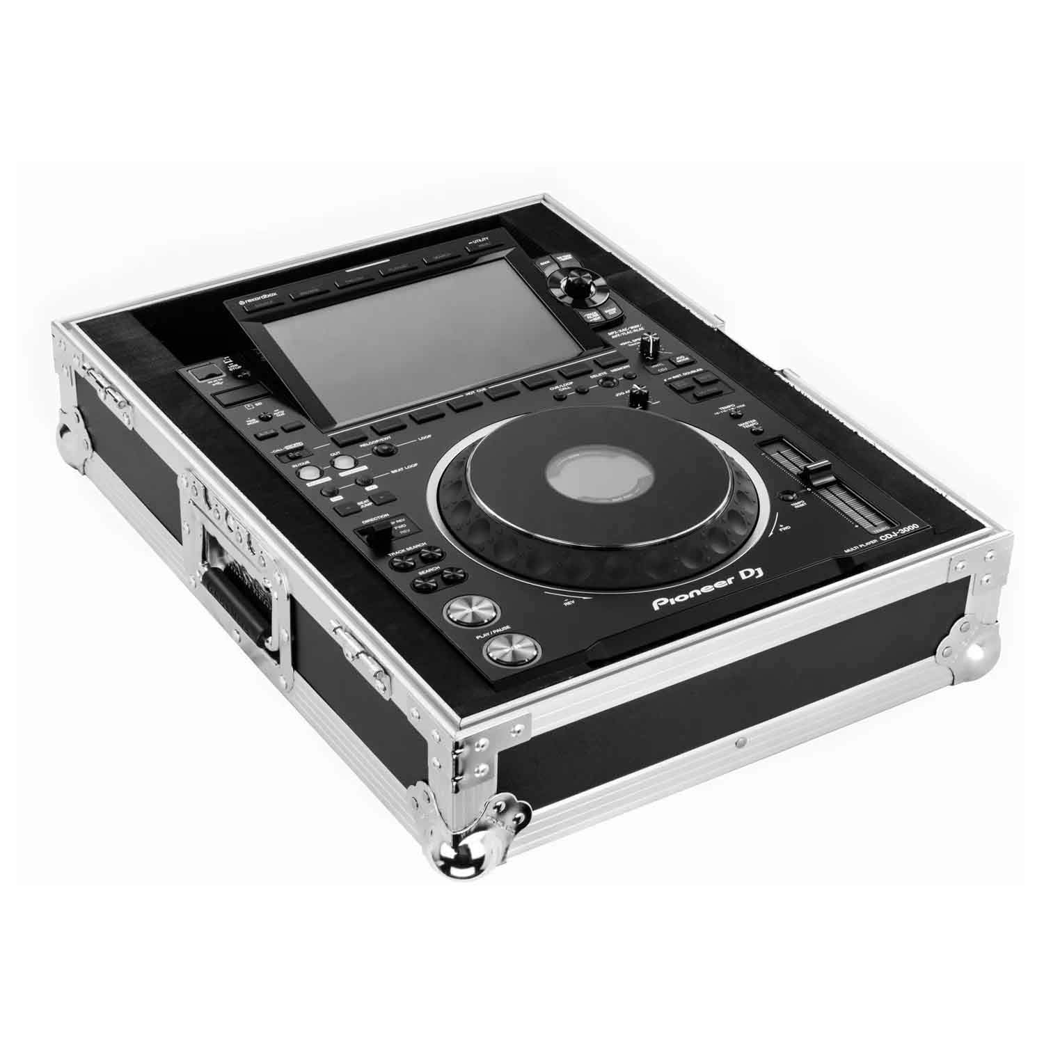 Odyssey Flight Case for Pioneer DJ CDJ-3000 - Durable Protective DJ Equipment Travel Case for Professional DJs - Perfect for Gigs, Tours & Studio Use