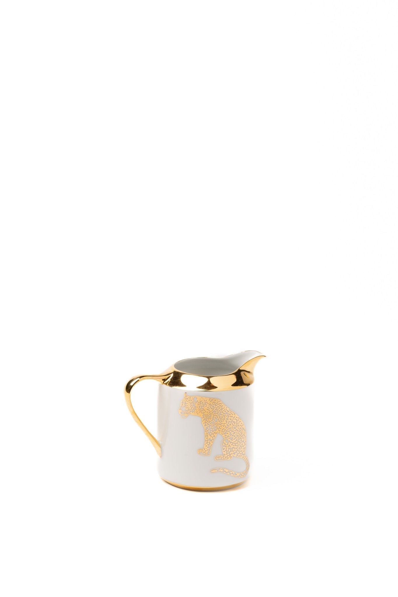 Golden Animals Tea Set for 2 - Elegant Porcelain Tea Cups with Saucers & Teapot - Perfect for Afternoon Tea, Bridal Shower Gifts & Home Decor