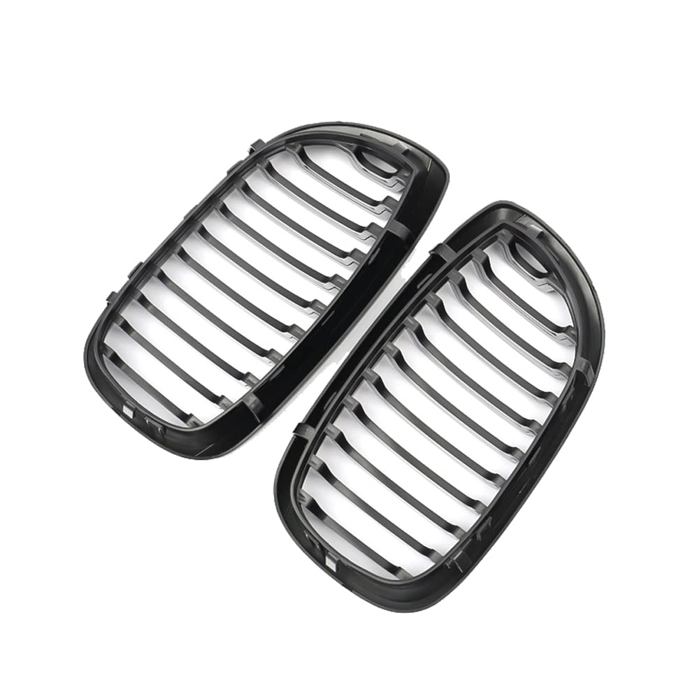 Gloss Black Front Kidney Grille for 2003-2006 BMW E46 325Ci 330Ci Coupe | Direct Fit Replacement Bumper Grille | Enhances Sporty Look for Your 2-Door Luxury Car