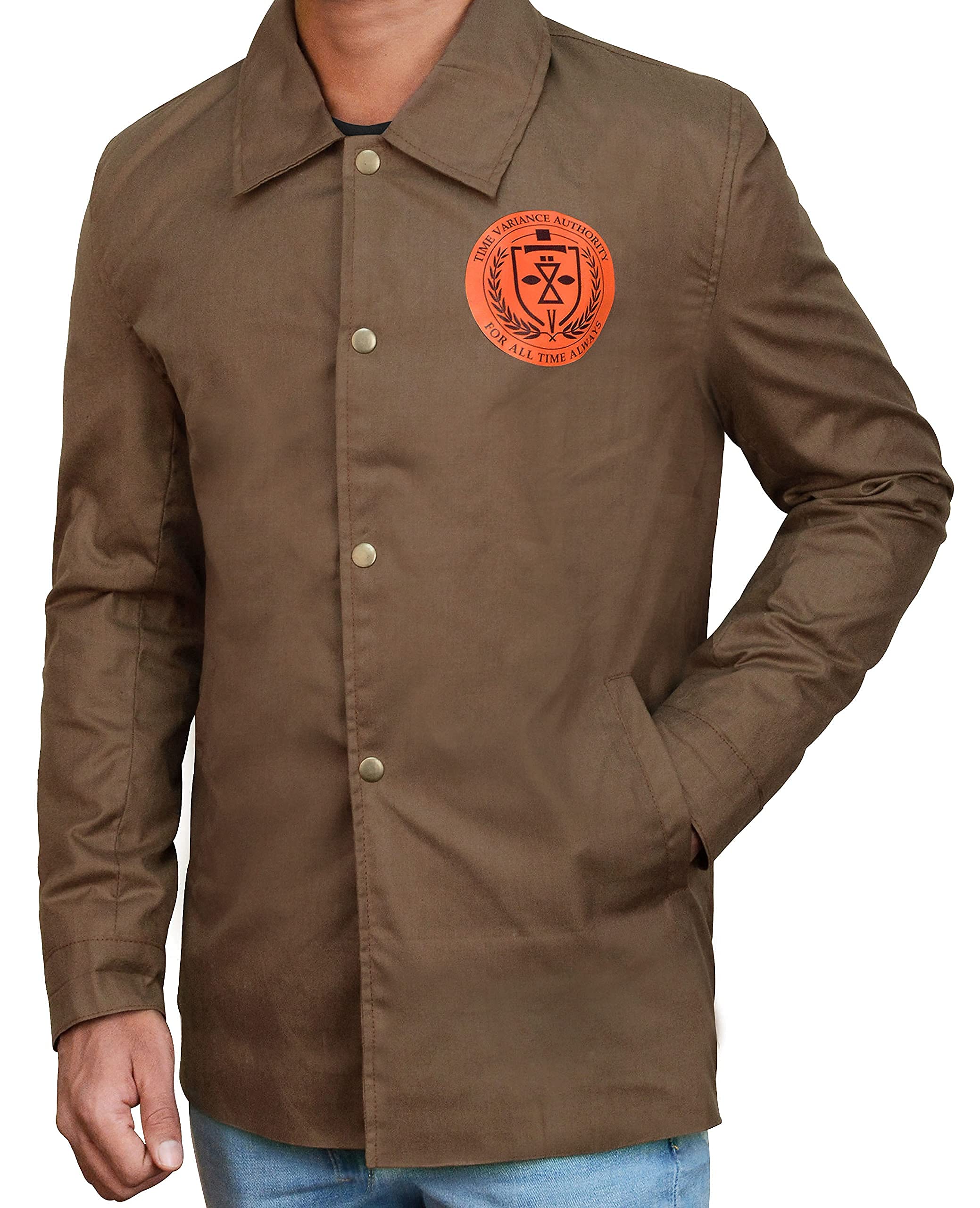 Tom Hiddleston Loki TV Series Inspired Brown Cotton Costume Jacket for Men - Perfect for Cosplay, Halloween, and Marvel Fan Events