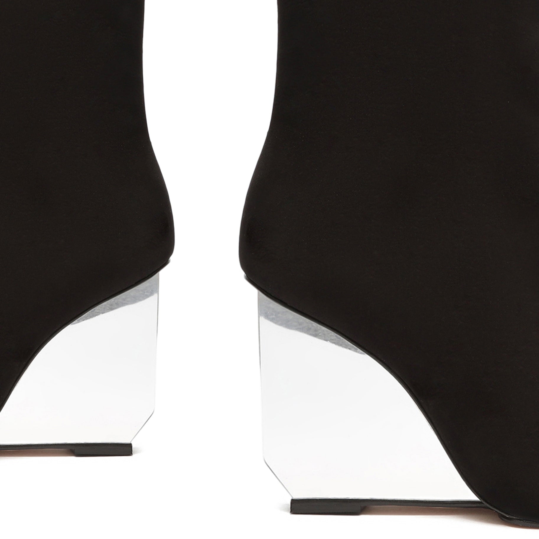 Asya Women's Stylish Leather Ankle Booties - Fashionable Pointed Toe & Mirror Finish for Casual, Office & Evening Outfits