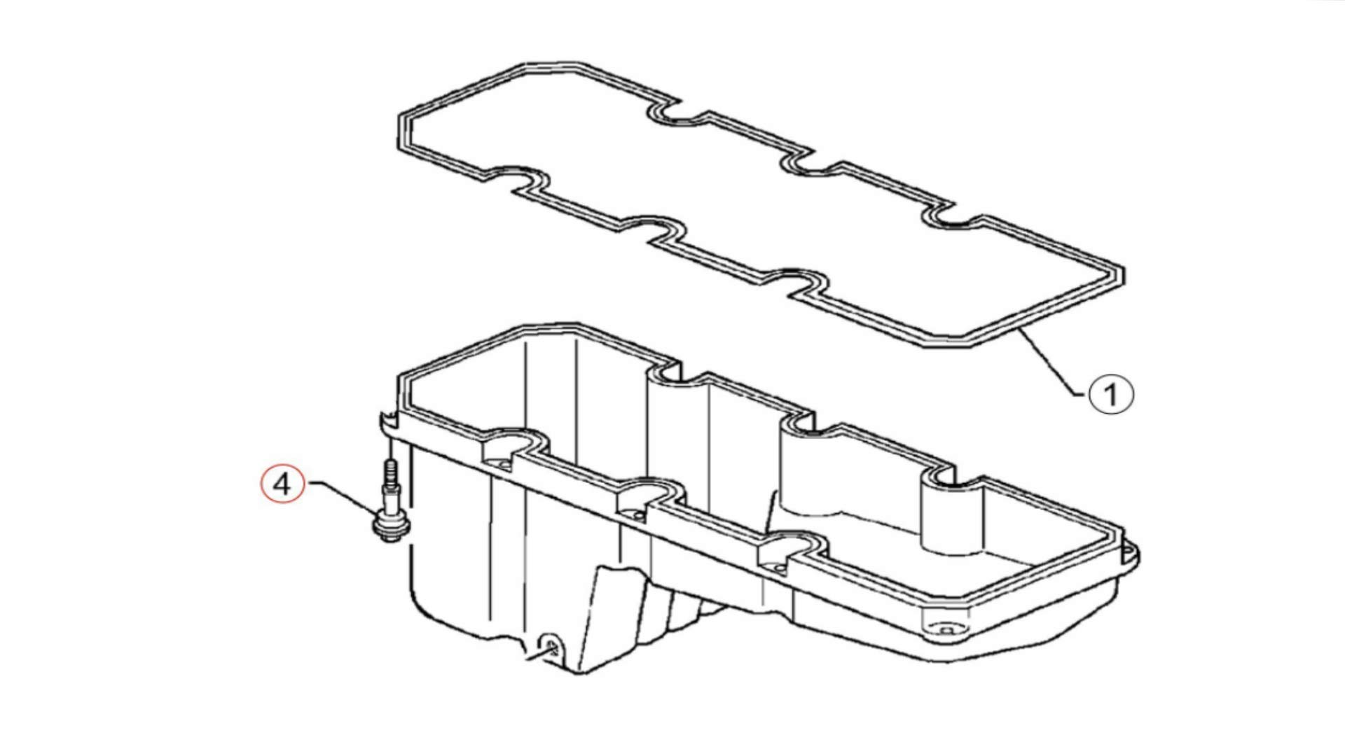 Detroit Diesel S60 14.0L Oil Pan Isolator Bolt ASM (10-PACK) - PAI INDUSTRIES - Heavy Duty Engine Repair & Maintenance for Trucks & Commercial Vehicles