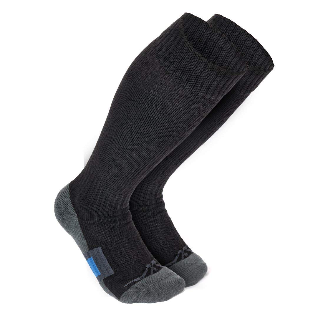 Wanderlust Travel Compression Socks for Women & Men - 15-20 mmHg Graduated Support Stockings for Airplane, Running & Nursing - Improve Circulation & Reduce Swelling