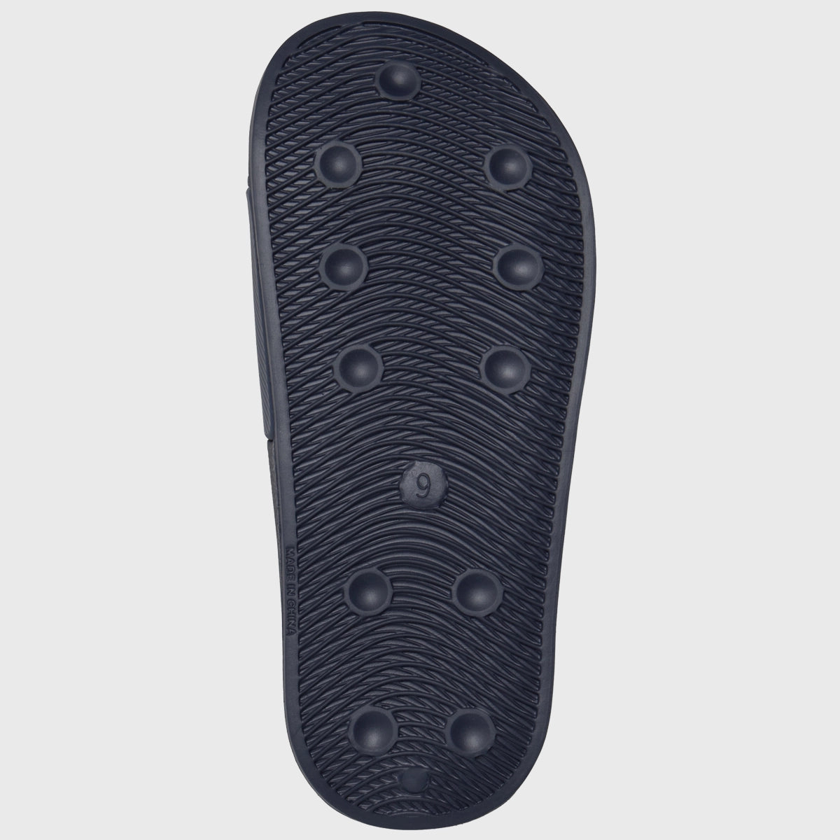 Canterbury Wide Fit Slides for Men & Women - Comfortable Navy Blue Sandals for Wide Feet - Perfect for Beach, Pool & Casual Wear