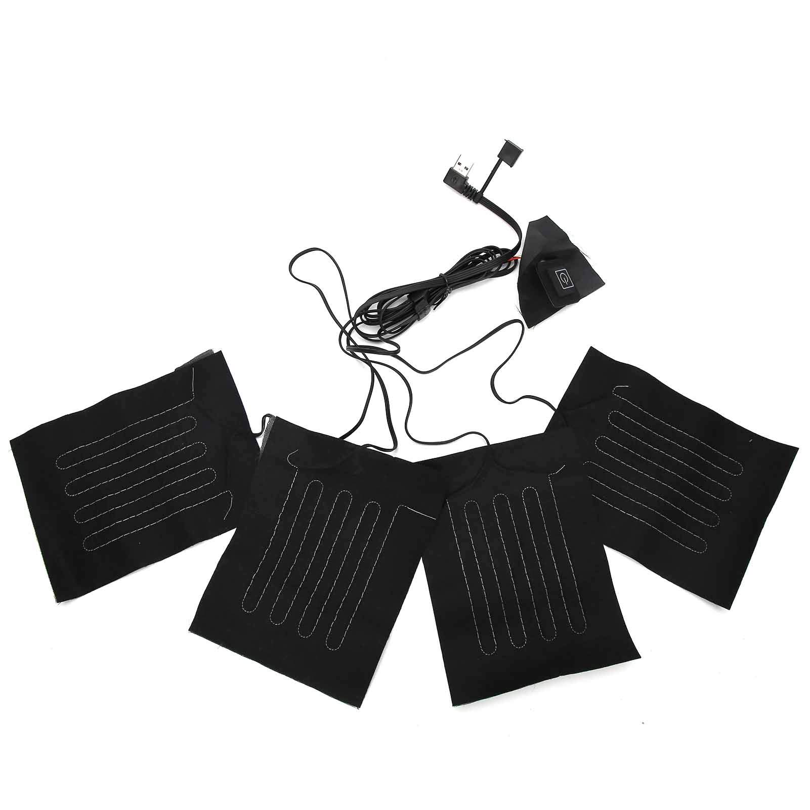 USB Electric Heating Pad - Soft & Adjustable Heating Clothes Vest for Winter Warmth - Perfect for Outdoor Activities, Home Use & Pain Relief