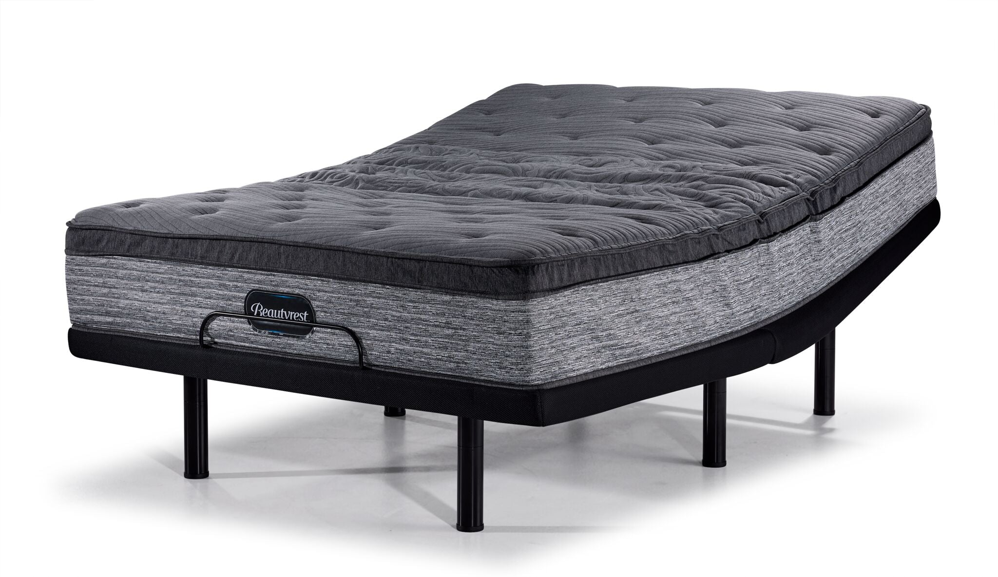 Beautyrest Duchess Medium Twin XL Mattress with L2 Motion Pro Adjustable Base - Premium Comfort for Back Pain Relief & Better Sleep, Perfect for Guest Rooms, Small Apartments & College Dorms