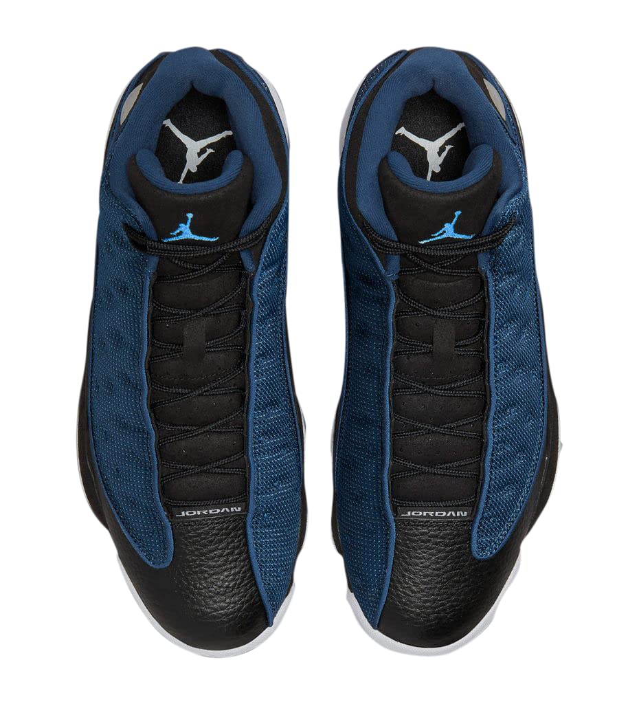 **Jordan Men's Air Retro 13 Sneakers - DJ5982-400 in Brave Blue - Size 7.5 - Perfect for Basketball, Streetwear & Casual Fashion**