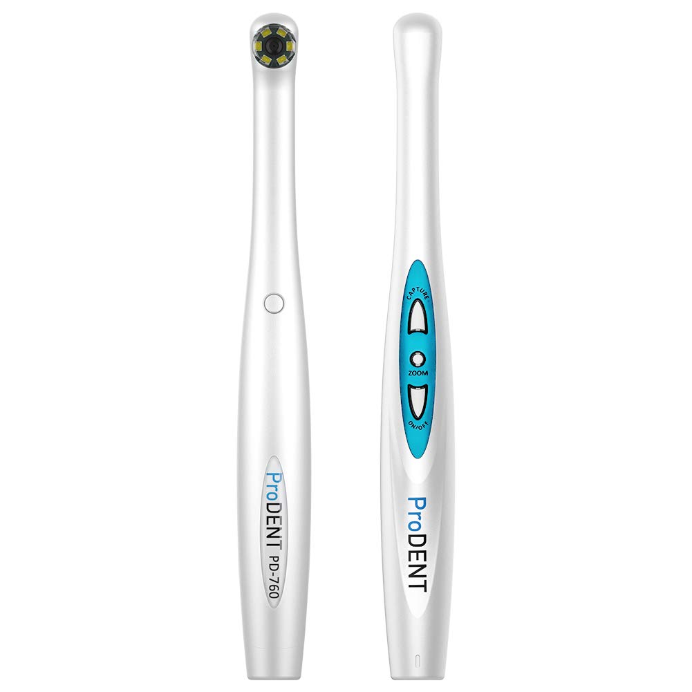 HD Intraoral Camera PD760 - USB Dental Camera with Capture Button, Compatible with Eaglesoft, Dexis, Carestream, OpenDental, Apteryx & CurveHero | Perfect for Dental Clinics, Telemedicine & Home Oral Care